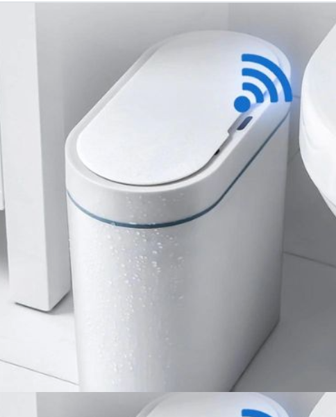 Motion sensor trash kan
